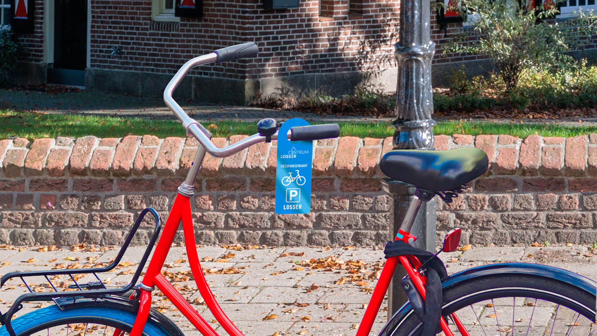 Fiets in centrum Losser